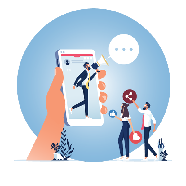 Marketing and Advertising illustration